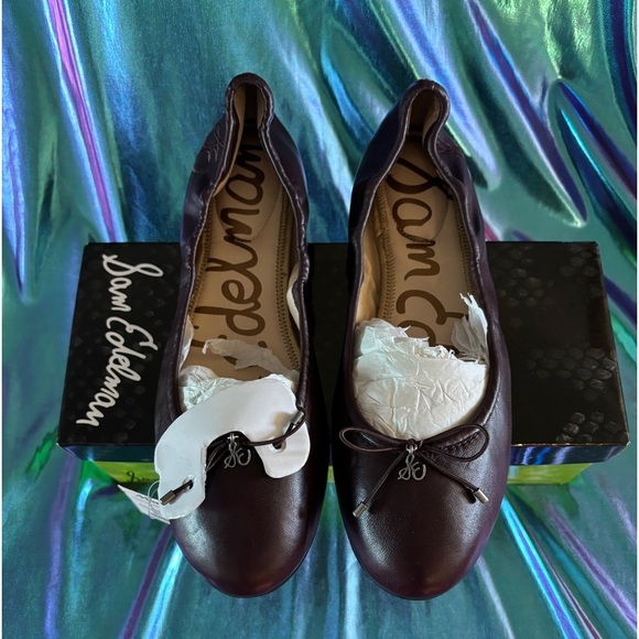 Sam Edelman Shoes - NEW Sam Edelman FELICIA,BURGUNDY ballet flats women’s size 11